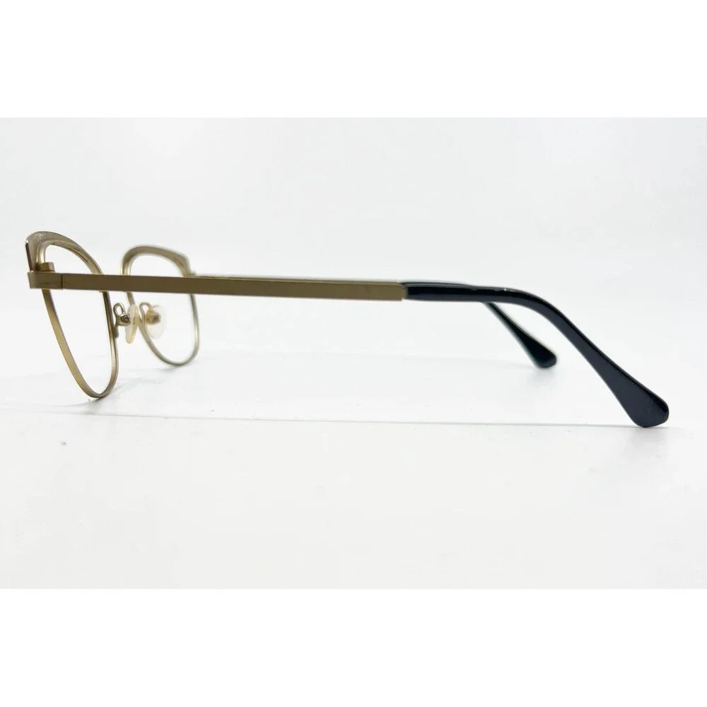 Dutz Eyewear DZ700 Frames Womens Gold Black Cat Eye 48-20-140